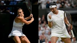 Wimbledon'da Aryna Sabalenka ve Ons Jabeur yarı finale yükseldi