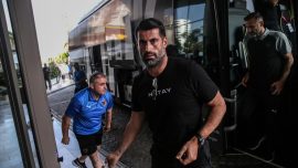 Süper Lig'de Kasımpaşa'yı konuk edecek Hatayspor Mersin'e geldi