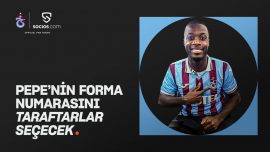 Trabzonspor'da Nicolas Pepe'nin forma numarasını taraftar seçecek