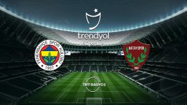 Fenerbahçe Hatayspor'u ağırlıyor