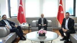 Trabzonspor Başkanı Ertuğrul Doğan'dan üç bakana ziyaret