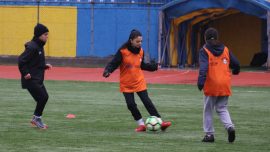 Ağrı'nın tek kadın futbol takımının hedefi 2. Lig