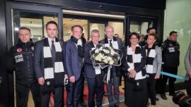 Beşiktaş'ın yeni teknik direktörü Fernando Santos İstanbul'a geldi