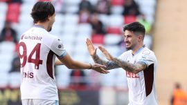 Trabzonspor'da Fountas siftah yaptı