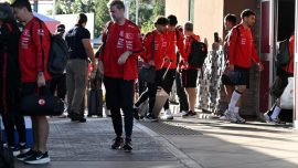 A Milli Futbol Takımımız, Arizona'ya geldi